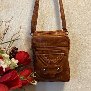 leather Shoulder Cross body bags for Women and Girls in 2 colors.